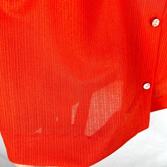 Vintage Jami Originals Red Bow Blouse 36/M - Picture 5 of 9